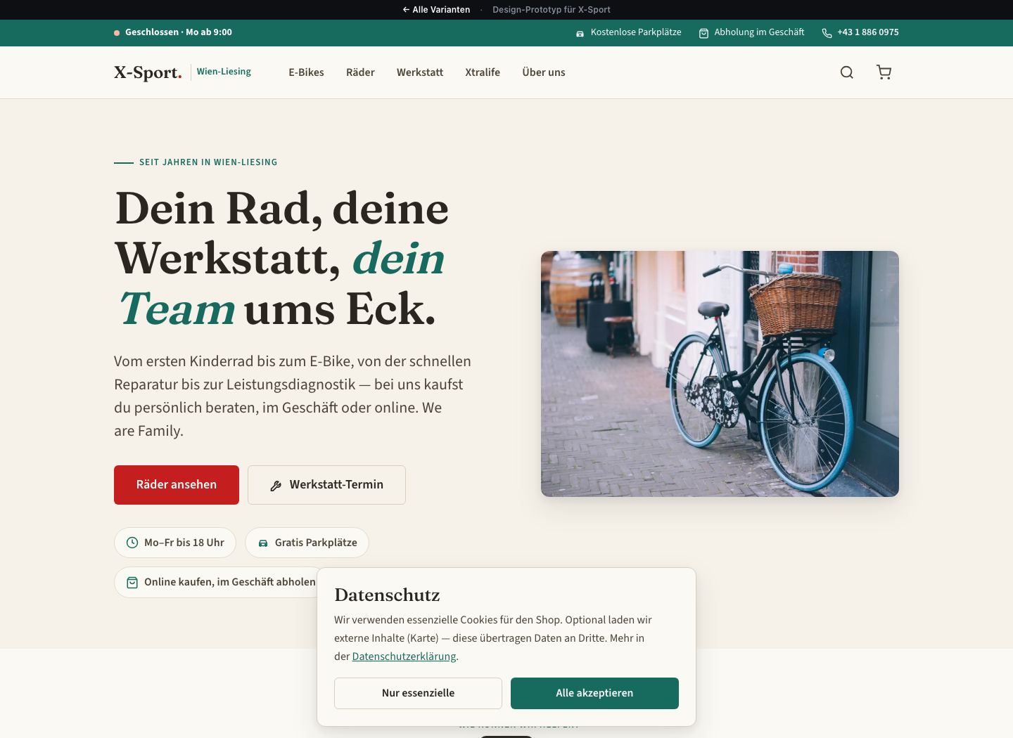 Screenshot Cover V3 Familie/Werkstatt